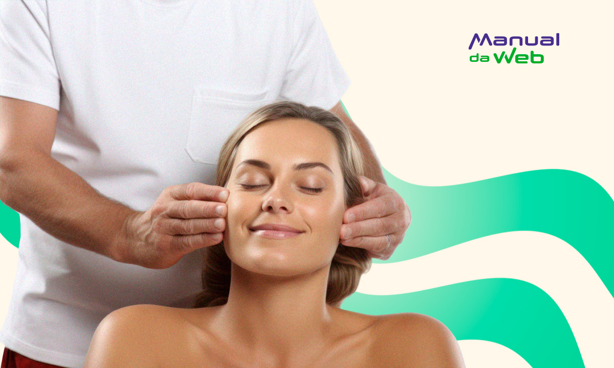 Massagens faciais para fazer em casa