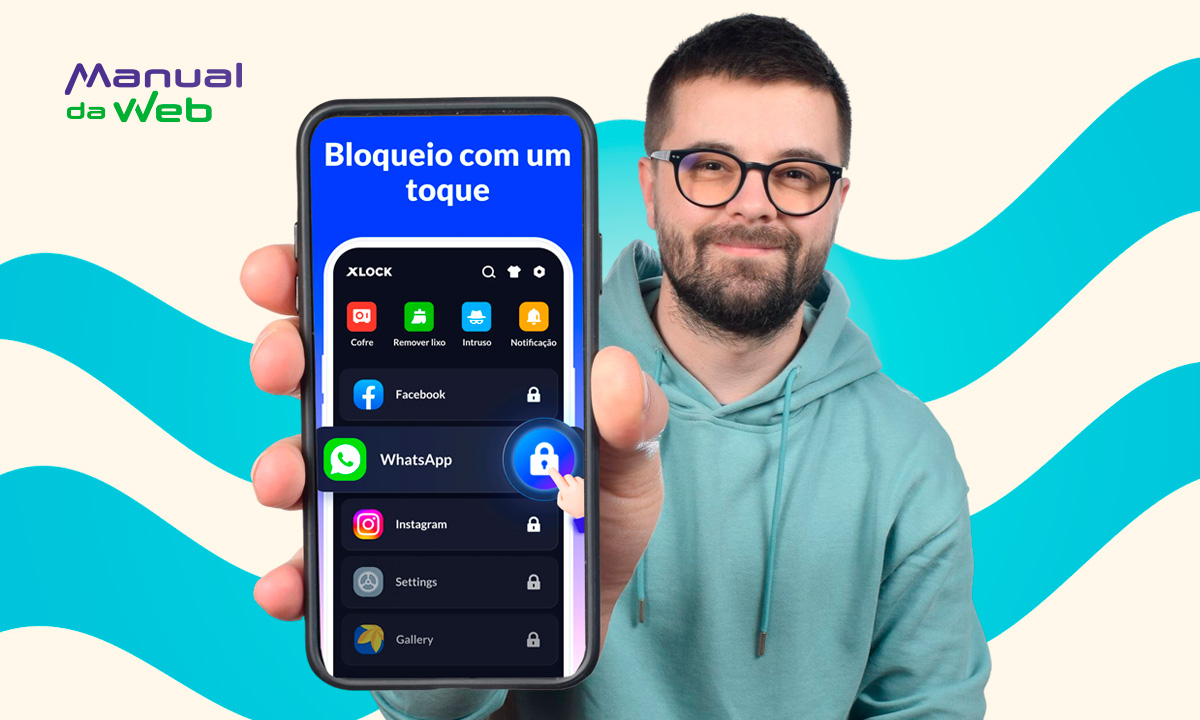 Ferramenta oculta para colocar senha no app de fotos do celular