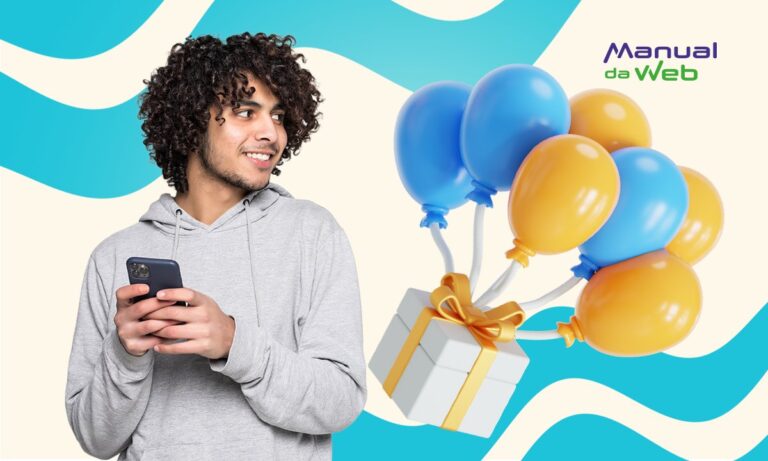 Colagem de aniversário