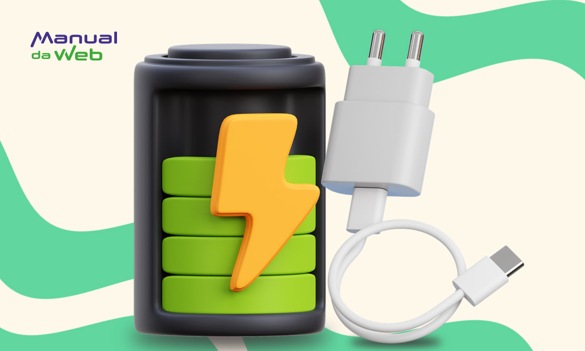 Conector de carga do celular