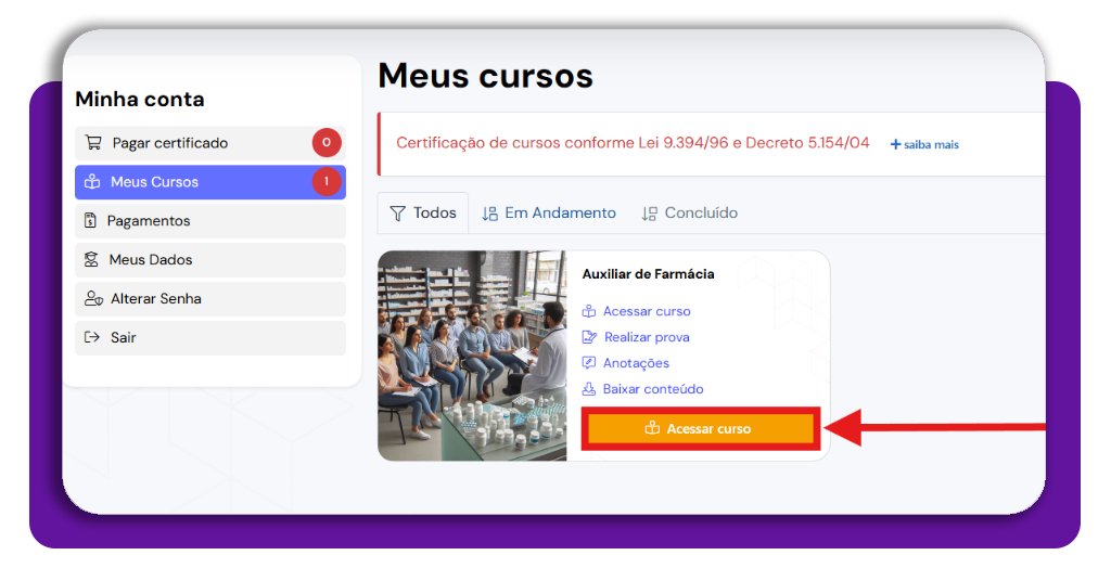 Capacitação gratuita para auxiliar de farmácia