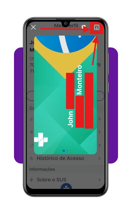 Baixar o cartão do SUS no celular