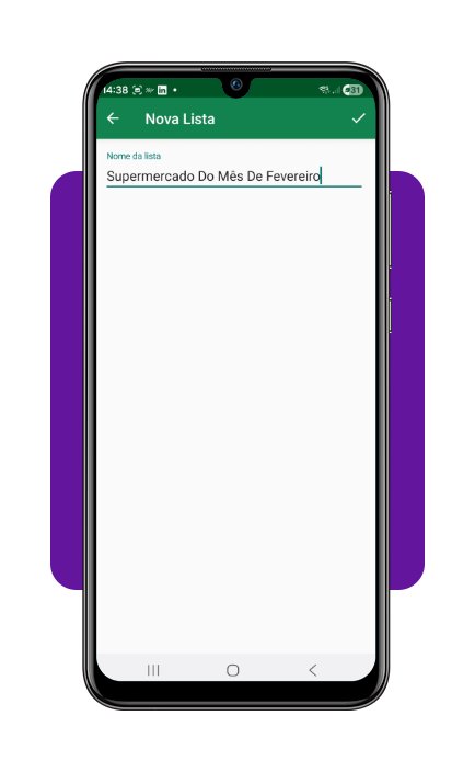 Listas de compras no celular