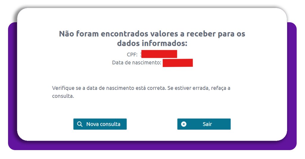 Valores a Receber do Bolsa Família