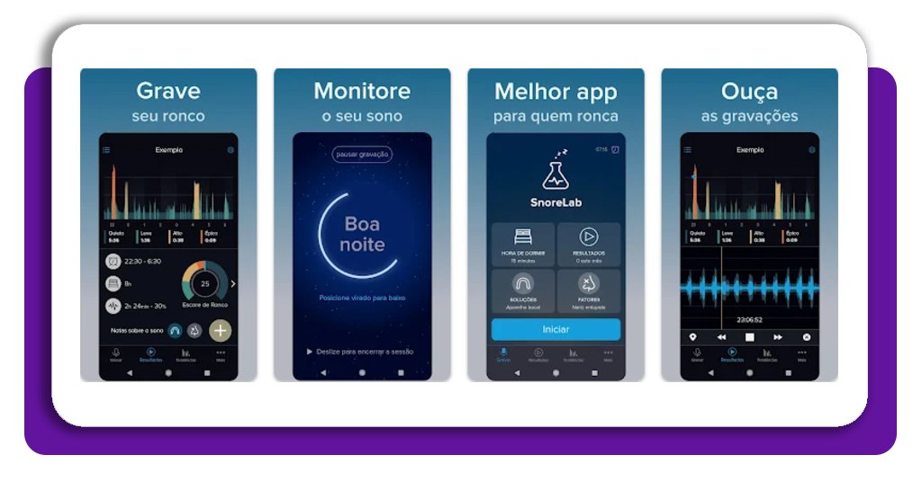 Contador de ronco noturno — grave sua noite enquanto dorme 2 Contador de ronco noturno