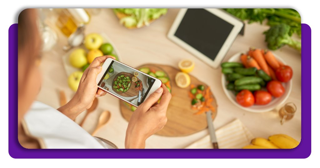 App para contar calorias de comidas tirando foto da refeição 2 Contar calorias de comidas