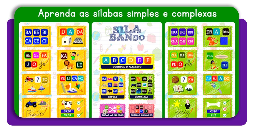 App grátis de alfabetizar que ensina crianças a ler e escrever em casa 2 Crianças a ler e escrever em casa