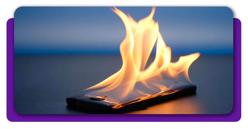 Celular começa a esquentar e travar
