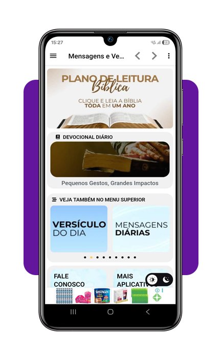 Orações diárias no celular