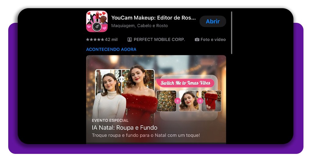Aplicativo de simulação de maquiagem pelo celular: teste agora 2 Simulação de maquiagem pelo celular