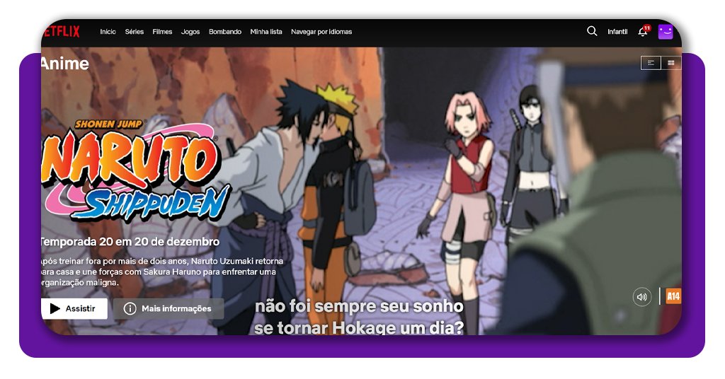 Códigos da Netflix para animes