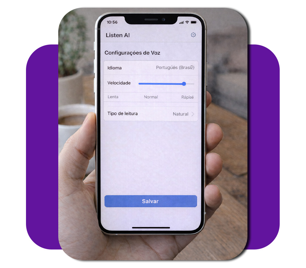 Transforme documentos em áudio e ouça em voz alta (grátis) 4 Documentos em áudio