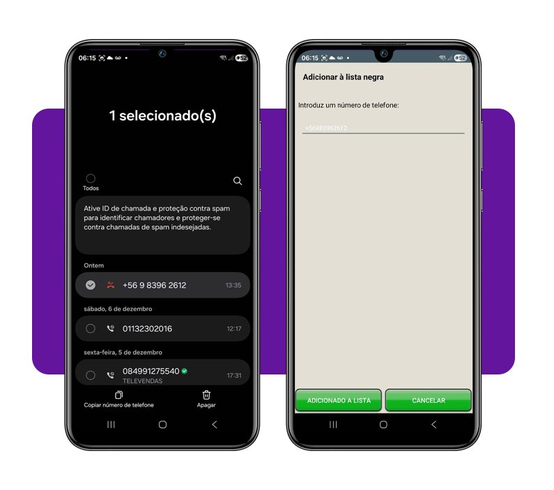 App bloqueador de chamadas indesejáveis