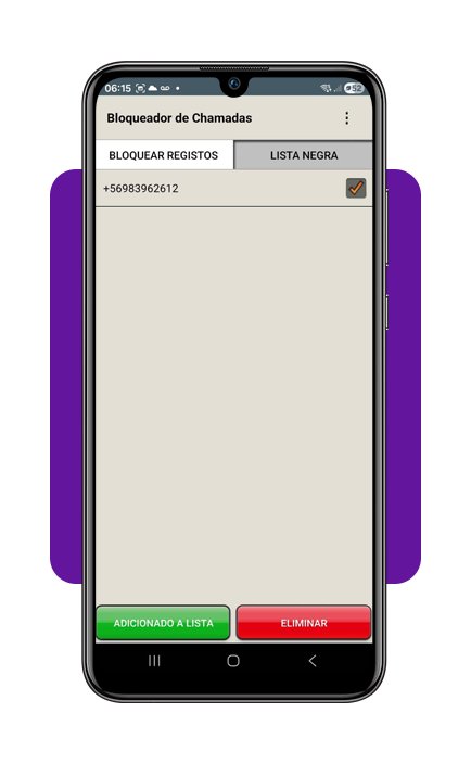 App bloqueador de chamadas indesejáveis
