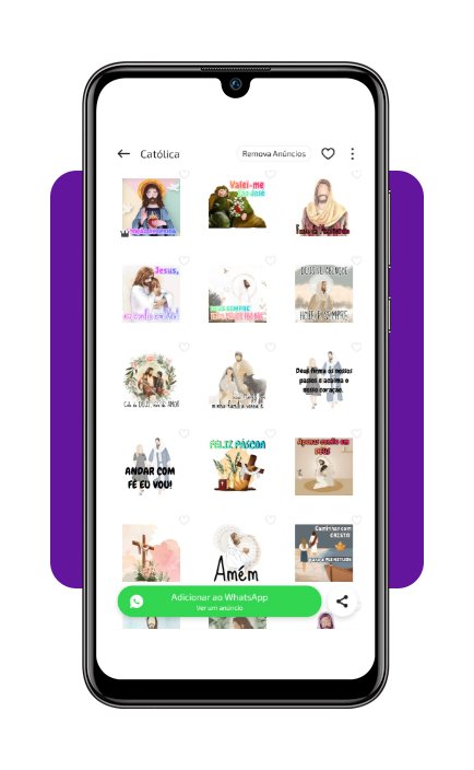 Figurinhas católicas grátis