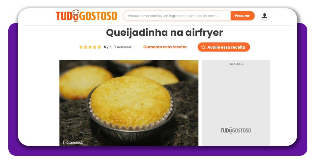 Receitas de sobremesa para fazer na airfryer
