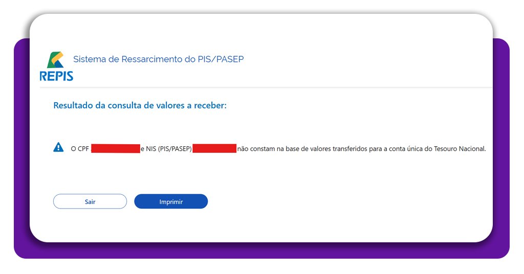 Consultar valores antigos do PIS/PASEP