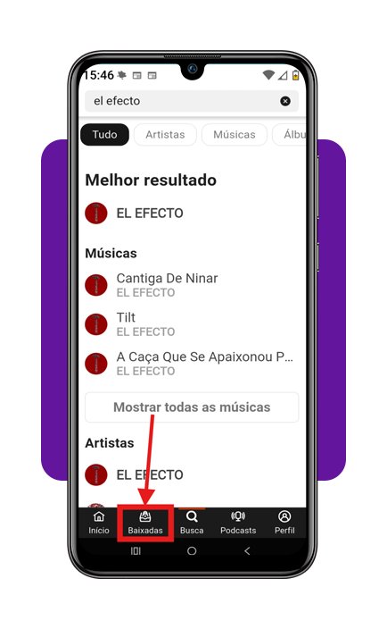 Músicas grátis no celular