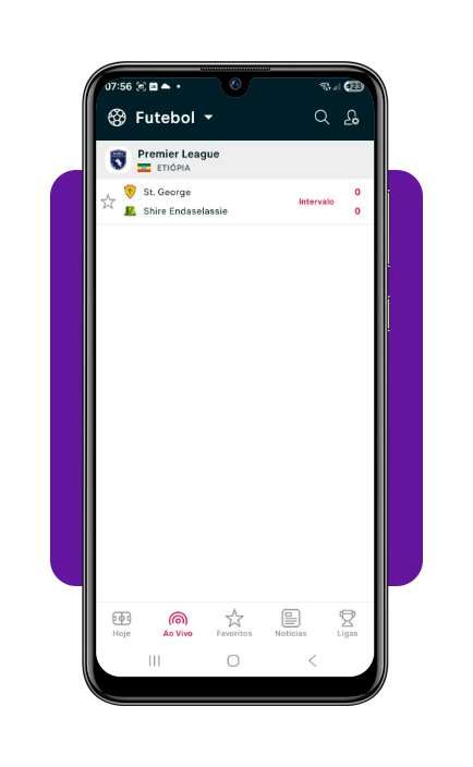 Acompanhar os resultados do seu time