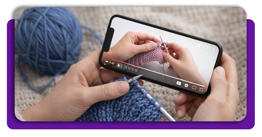 Aprender tricô do zero