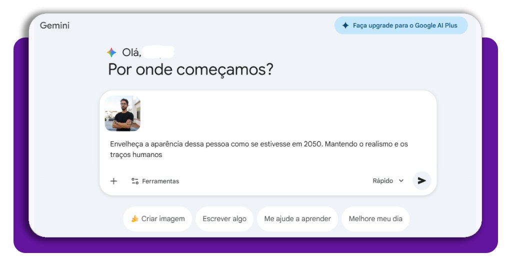 App que envelhece fotos