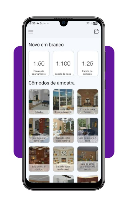Construir casas pelo celular