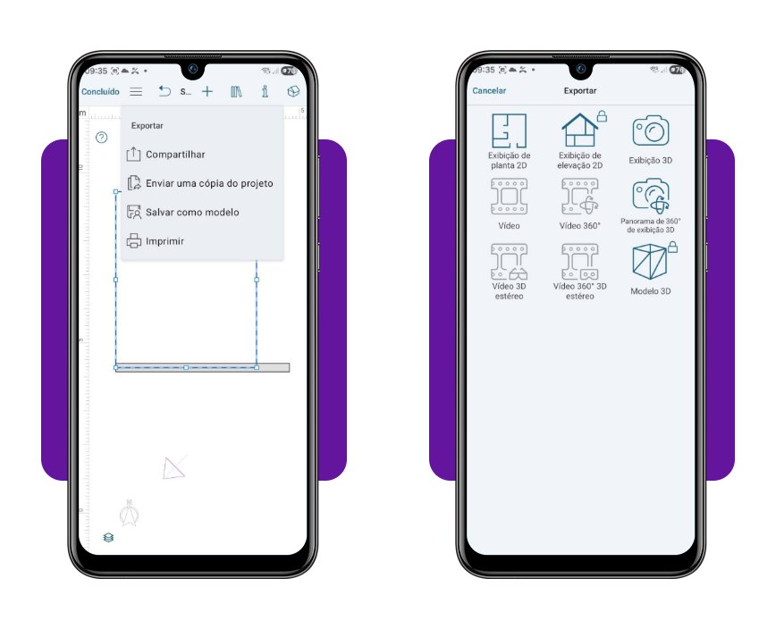 Construir casas pelo celular