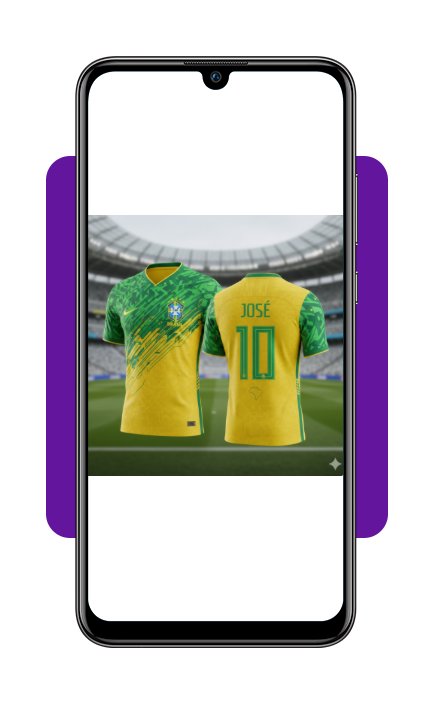 Camisas de times com o seu nome