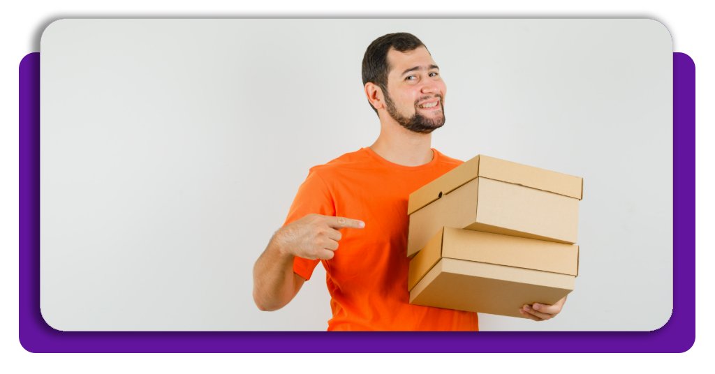 Entregador da Shopee