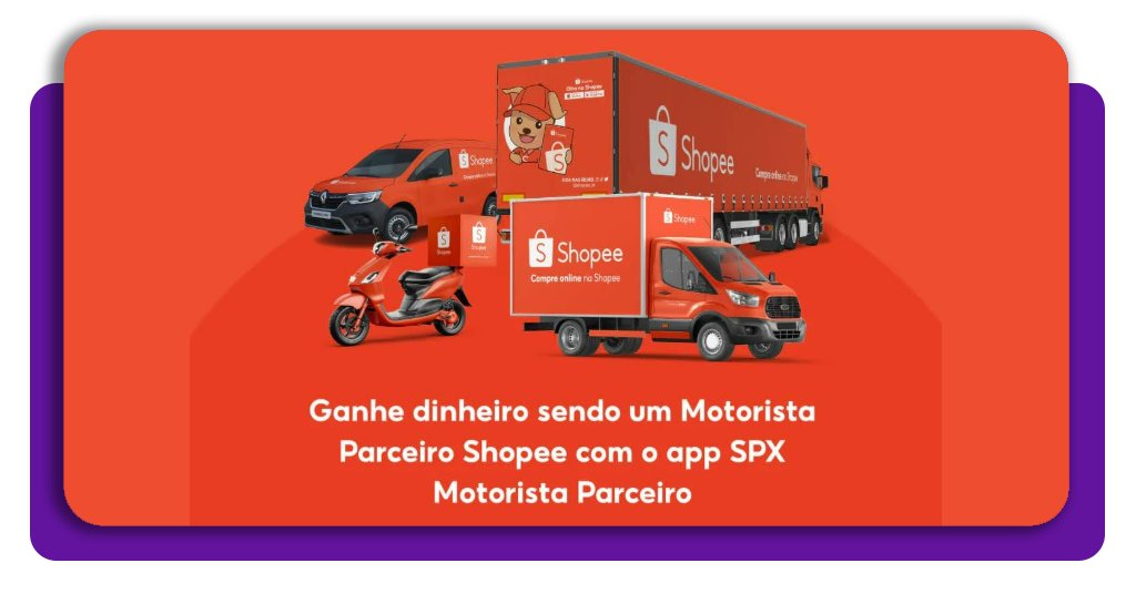 Entregador da Shopee