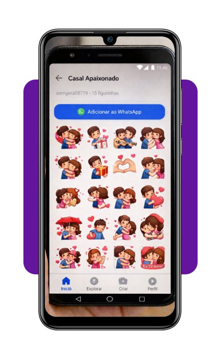 Baixe grátis +100 figurinhas românticas para colocar no WhatsApp 4 Figurinhas românticas