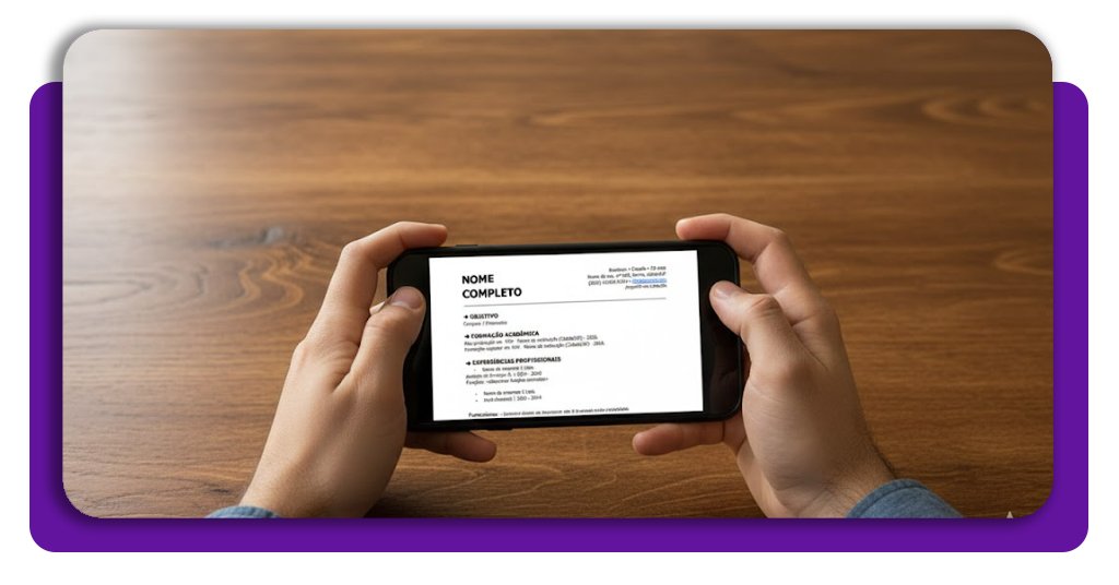 App gratuito para montar currículo online para conseguir emprego 2 Montar currículo online