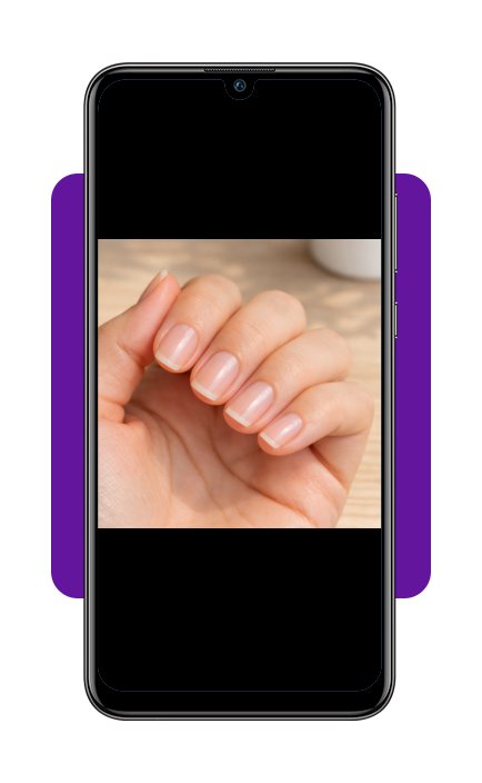 Cor das unhas com IA