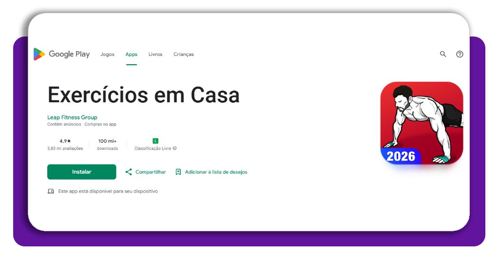 Programas de exercícios para fazer em casa