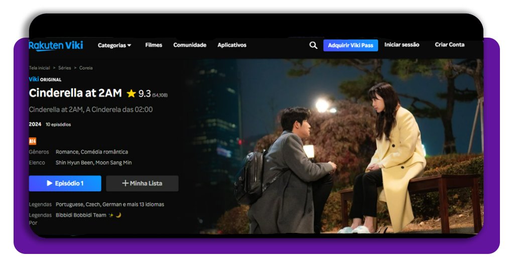 Programas e doramas asiáticos