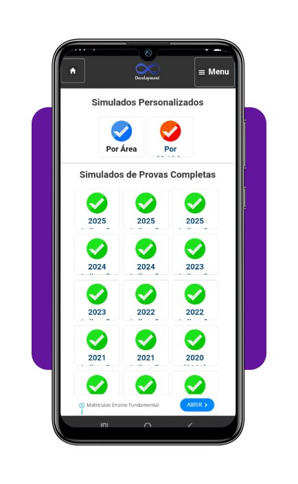 Questões do Enem para simulado