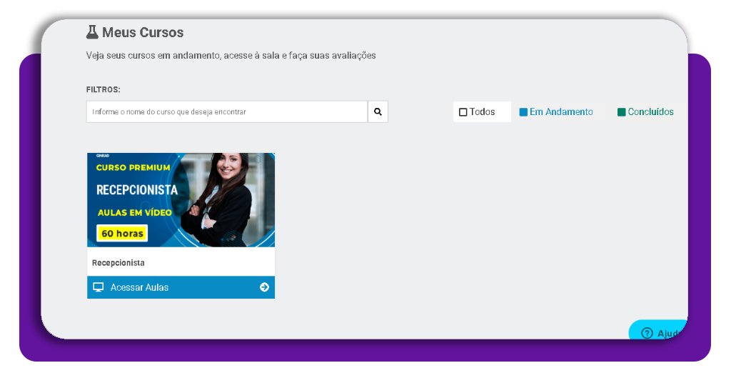 Recepcionista de academia