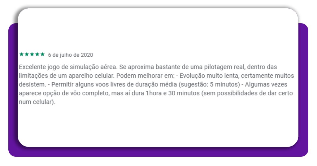 Pilotar avião pelo celular