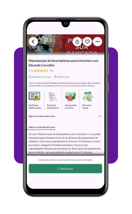 Conector de carga do celular