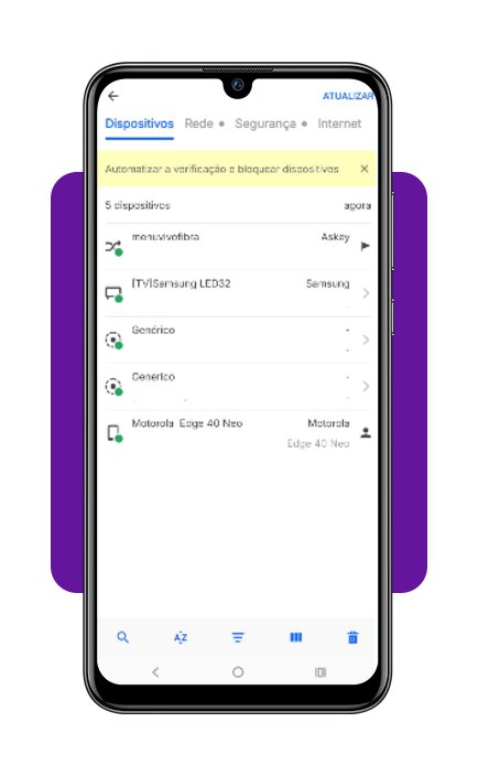 Usando o sinal de Wi-Fi da sua internet
