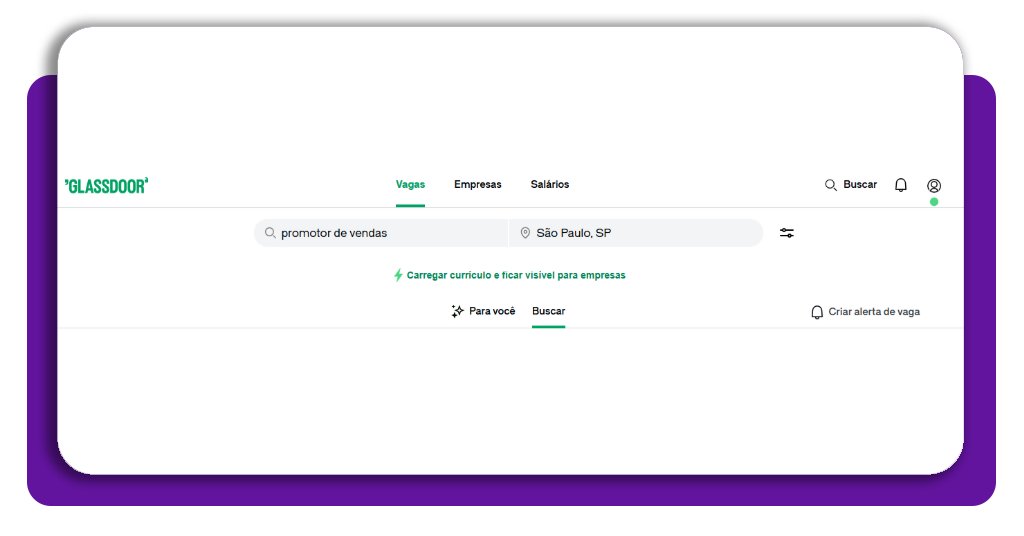 Pesquisar vagas de promotor de vendas