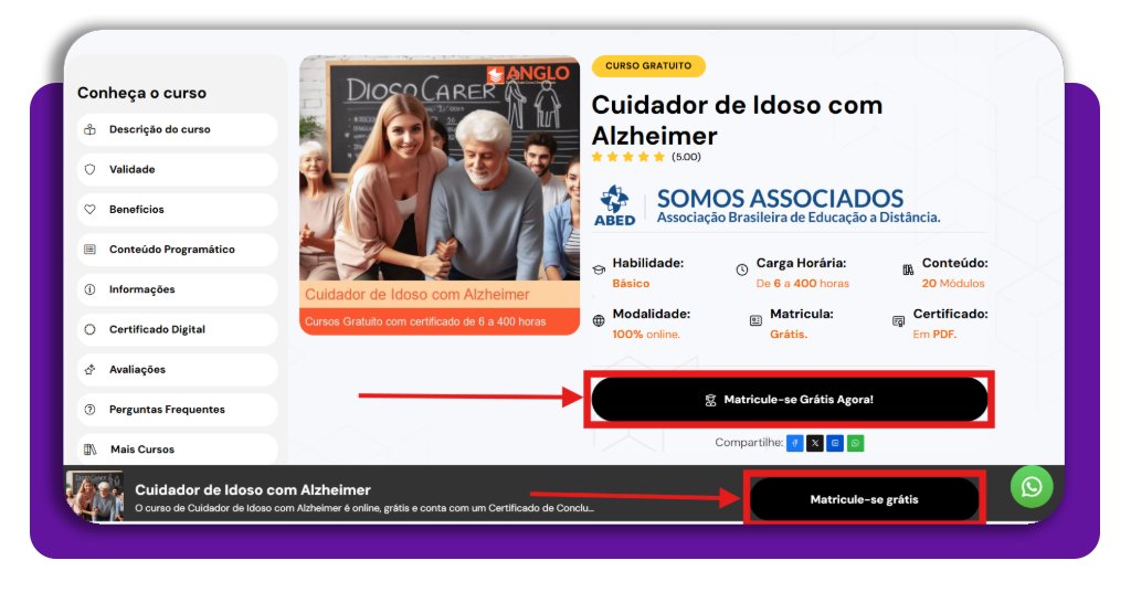 Cuidador de idosos com Alzheimer