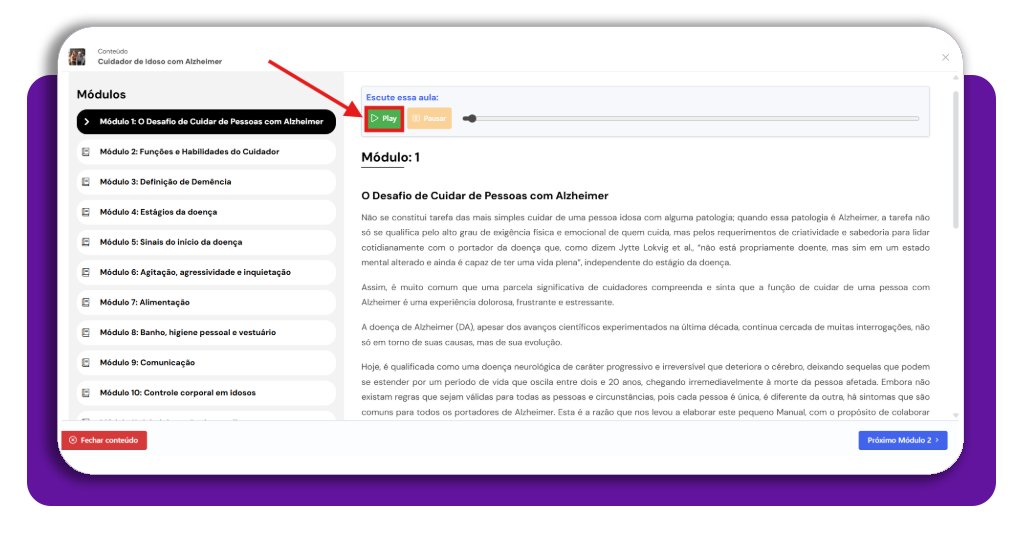 Cuidador de idosos com Alzheimer
