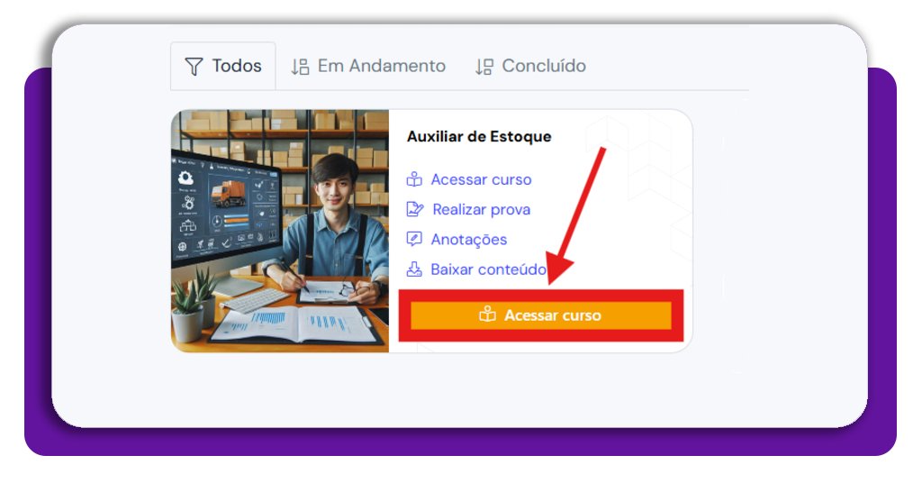 Curso de auxiliar de estoque grátis: como se inscrever online 4 Auxiliar de estoque grátis
