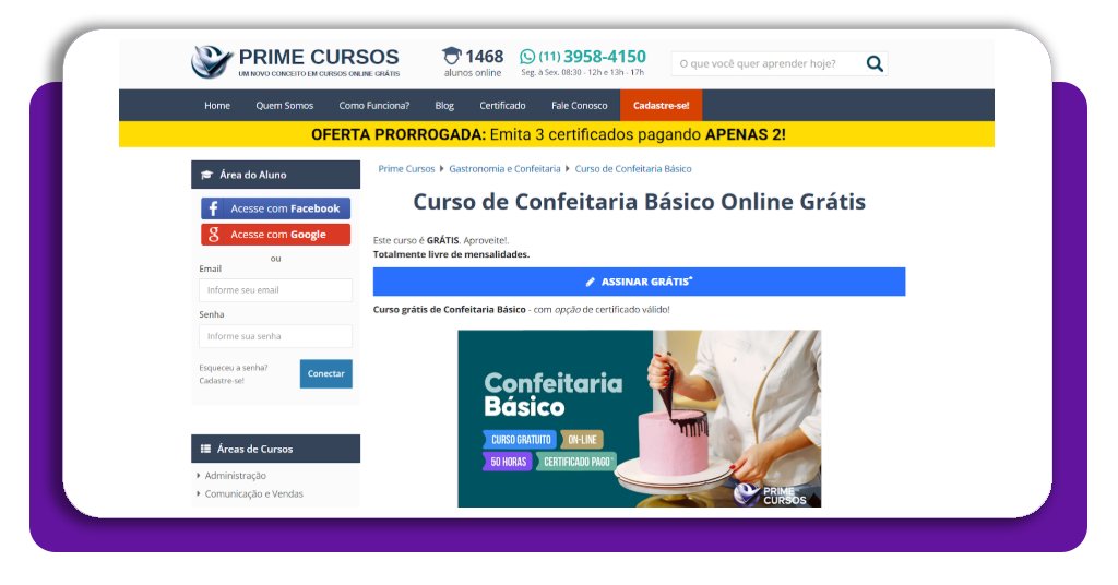 Curso de bolo de pote