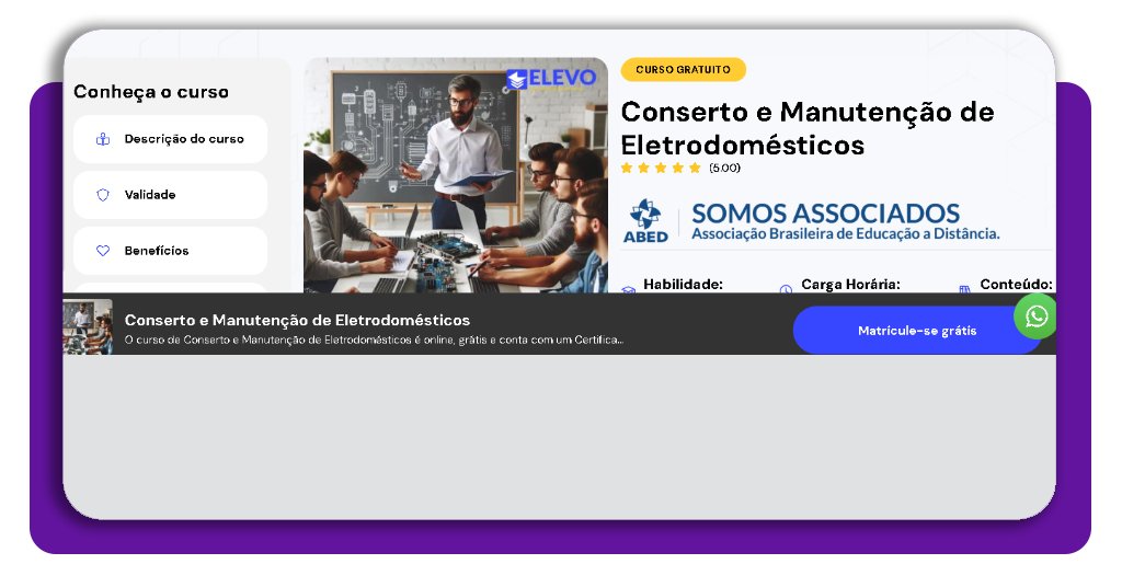 Manutenção de eletrodomésticos