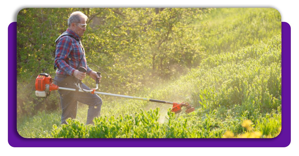Manutenção de roçadeira