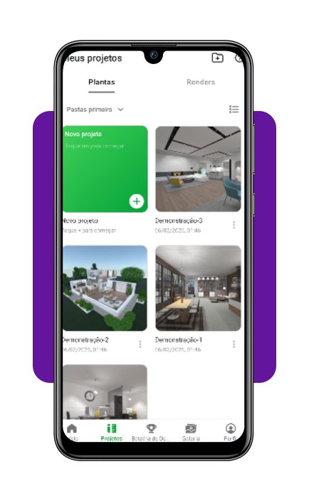 Decorar a casa pelo celular