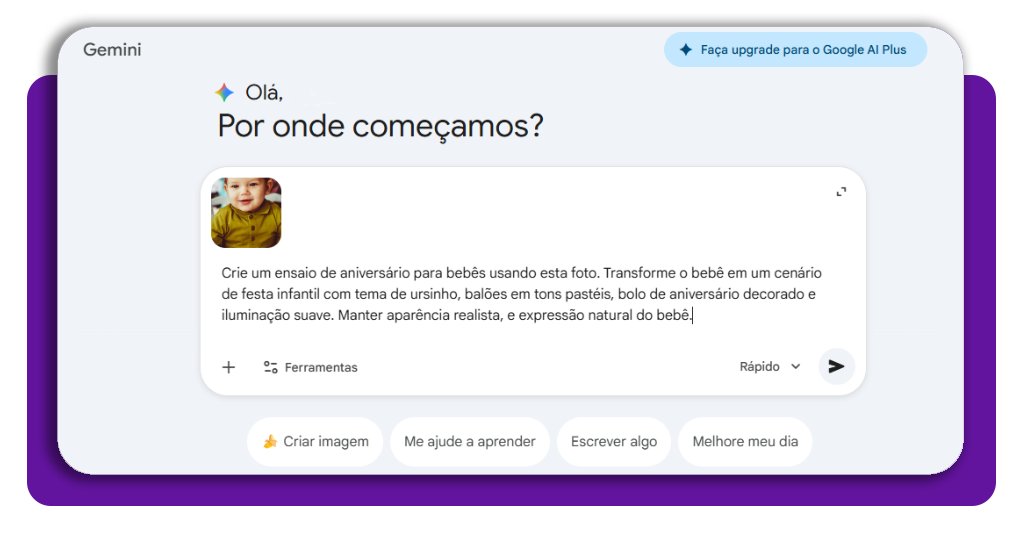 Ensaio de aniversário para bebês na IA: veja como fazer de graça 4 Ensaio de aniversário para bebês