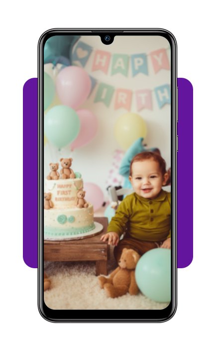 Ensaio de aniversário para bebês na IA: veja como fazer de graça 5 Ensaio de aniversário para bebês